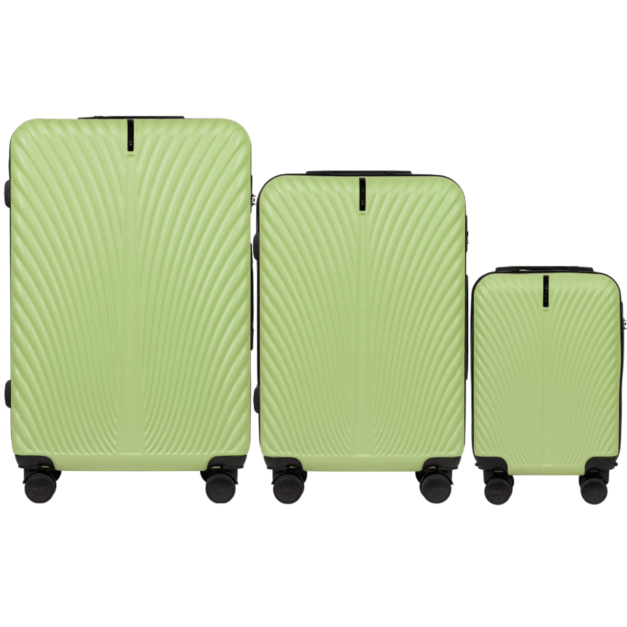 Set di 3 VALIGIE (con 18") Wings SWAN PISTACCHIO
