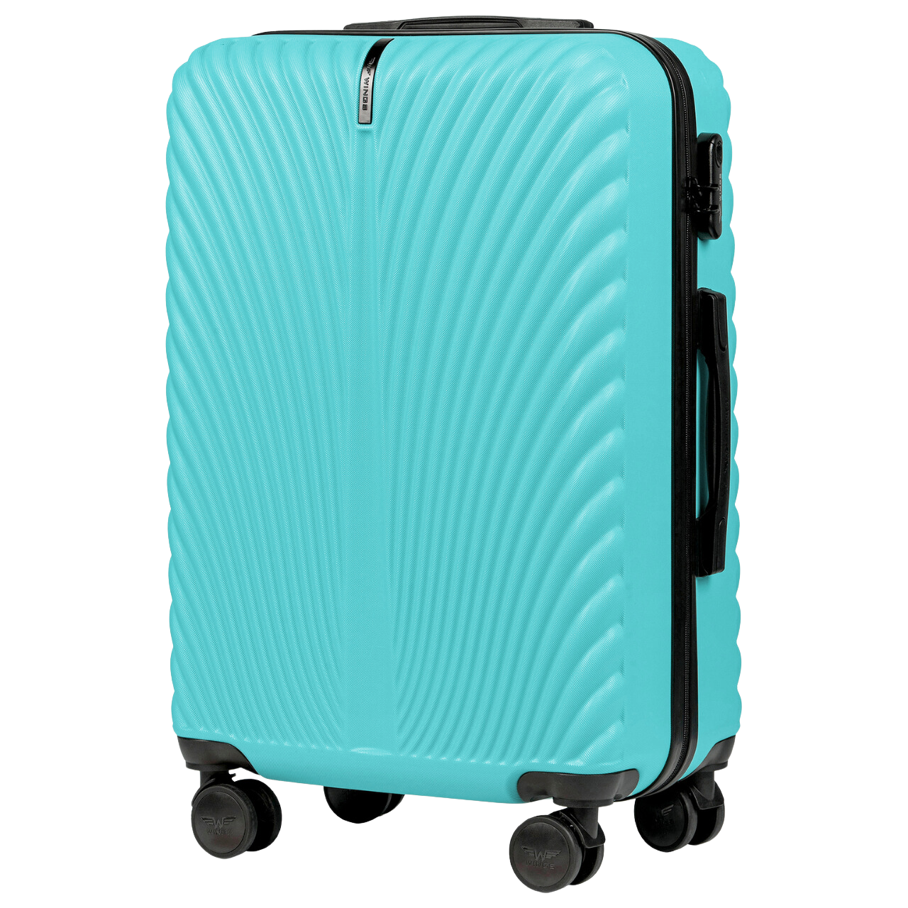 Komplet 3 WALIZEK (z 18") Wings SWAN LIGHT BLUE SWAN COLLECTION