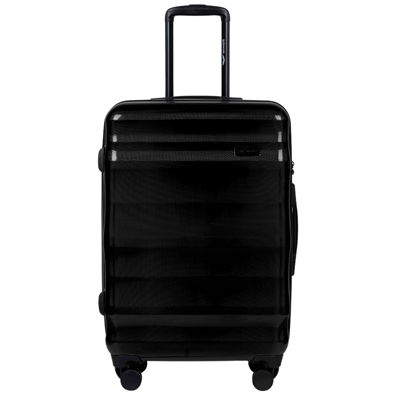 MEDIUM suitcase WINGS PC VULTURE 24" BLACK