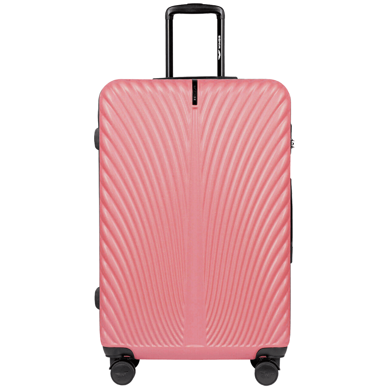 Didelis lagaminas WINGS SWAN 28" purvinai rožinis