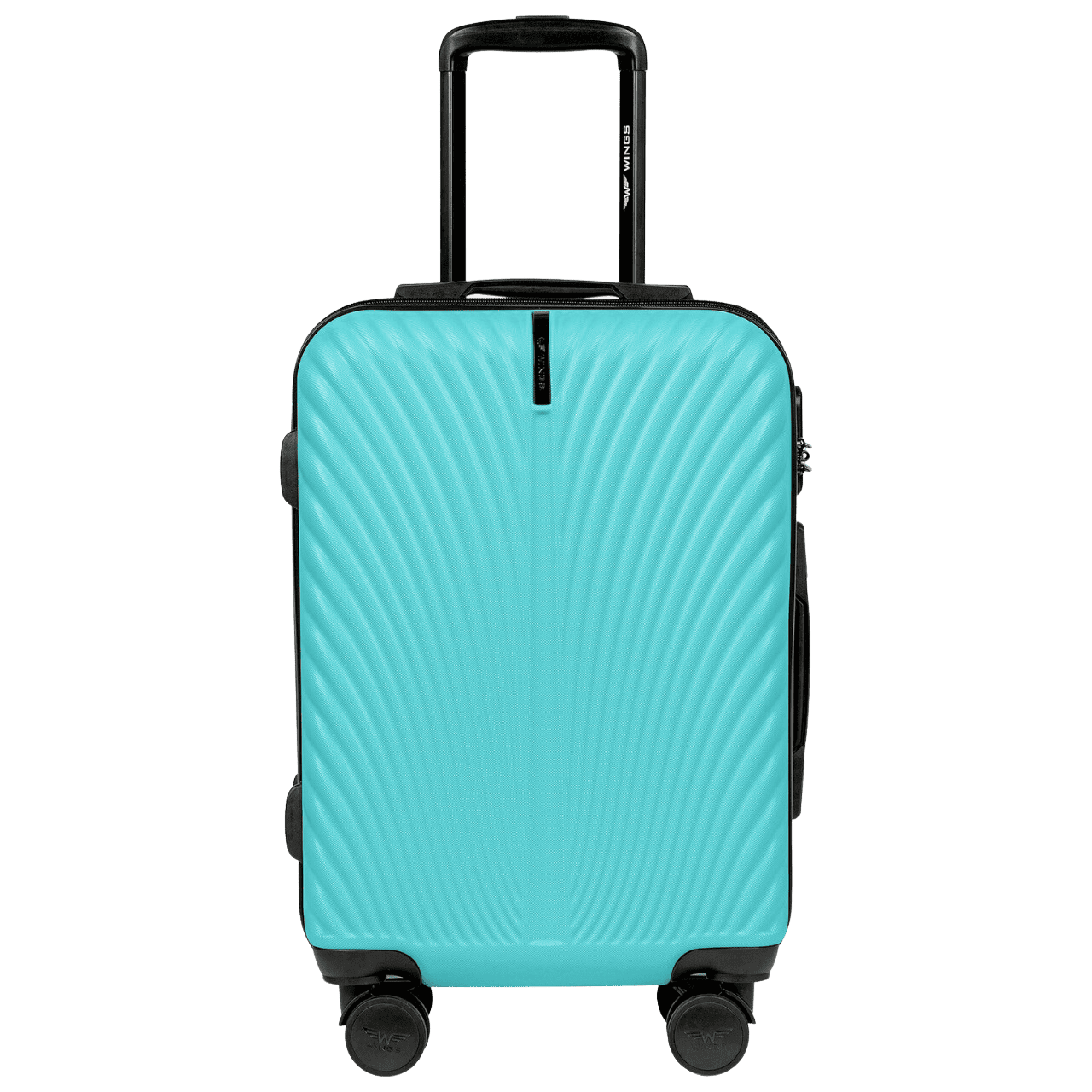 Walizka KABINOWA WINGS SWAN 20" LIGHT BLUE SWAN COLLECTION
