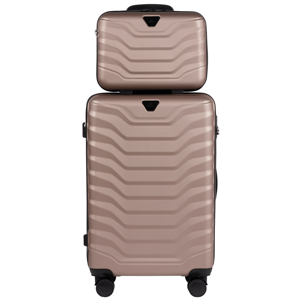 Cestovní kufr Wings PEAFOWL 14“ ROSE GOLD