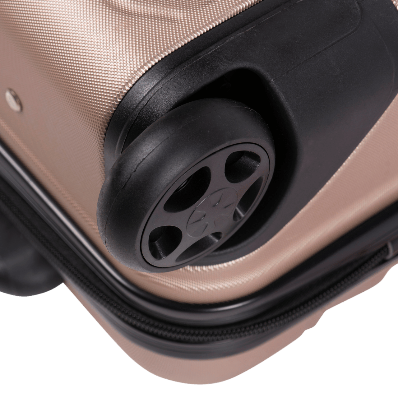 Mini kabinový kufr Wings PEWFOWL 16“ ROSE GOLD