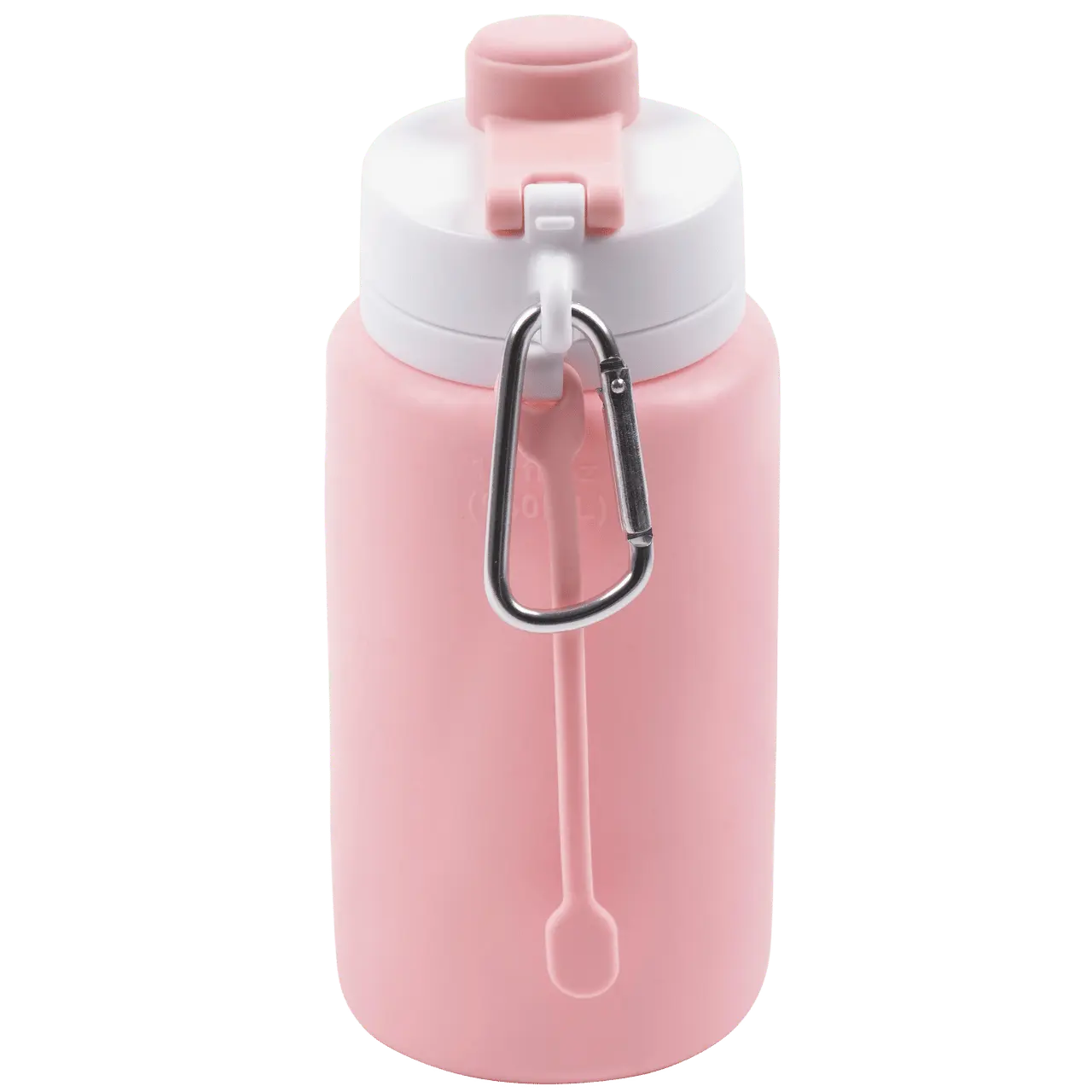 WINGS Butelka podróżna BIDON 550ml PINK TRAVEL MUST HAVE