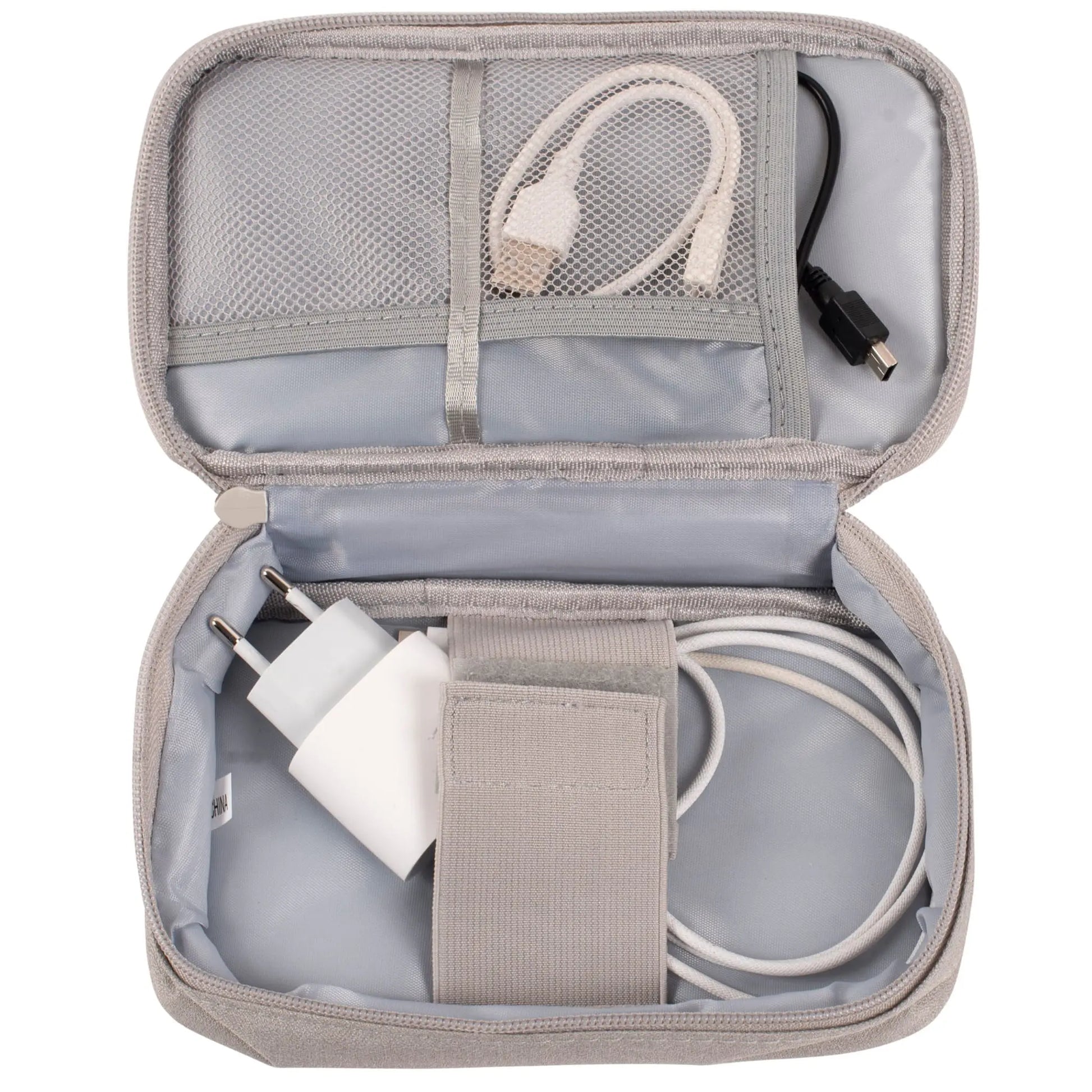 Organizer podróżny na kable M GREY TRAVEL MUST HAVE