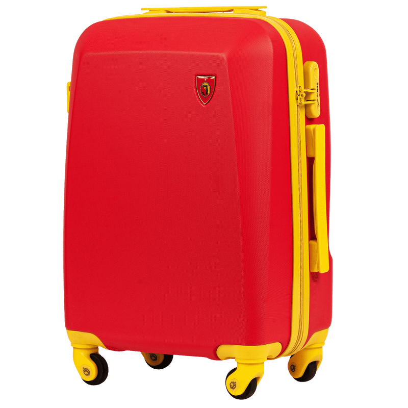 Křídla x Příruční kufr Jagiellonia 20“ ČERVENÝ
