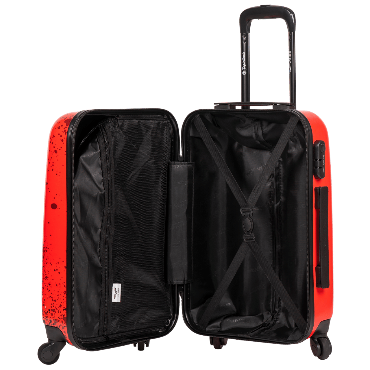 Kabinový kufr Wings x Jagiellonia BEE 20“