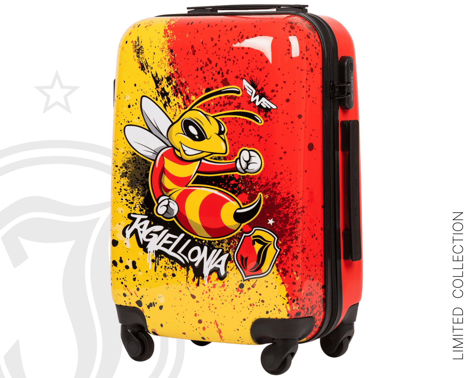 Kabinový kufr Wings x Jagiellonia BEE 20“