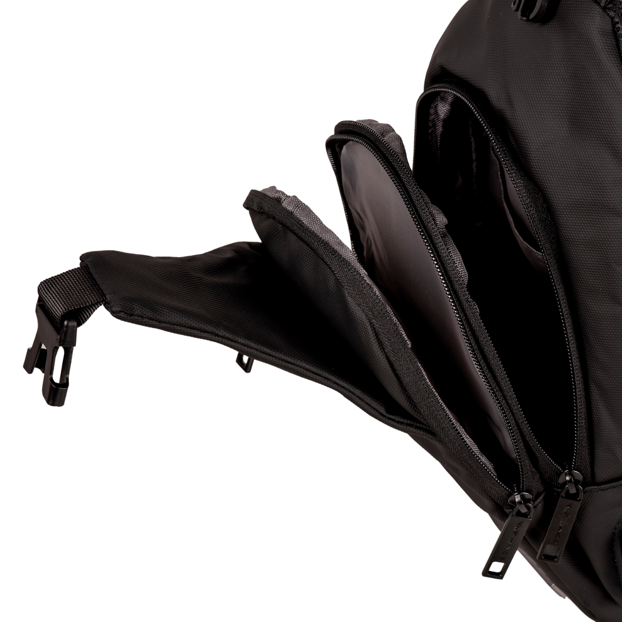 WINGS Plecak crossbody VIREO czarny VIREO COLLECTION