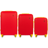 Set de 3 valize Wings x Jagiellonia ROȘU