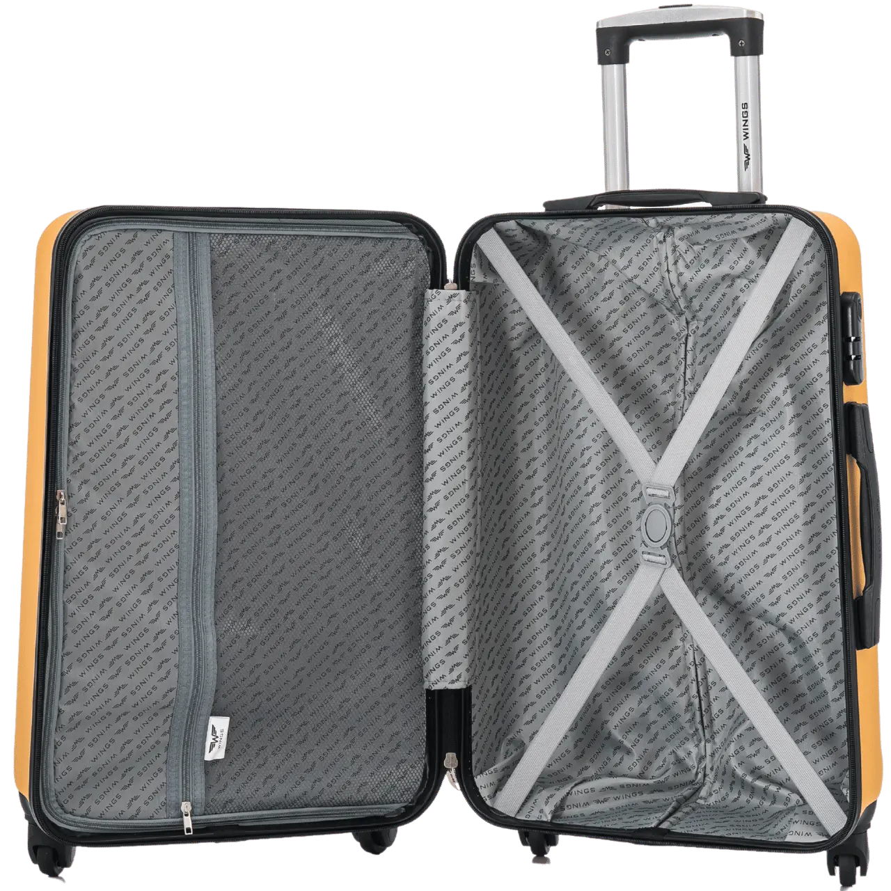 Set di 3 valigie Wings KESTREL BLU SCURO