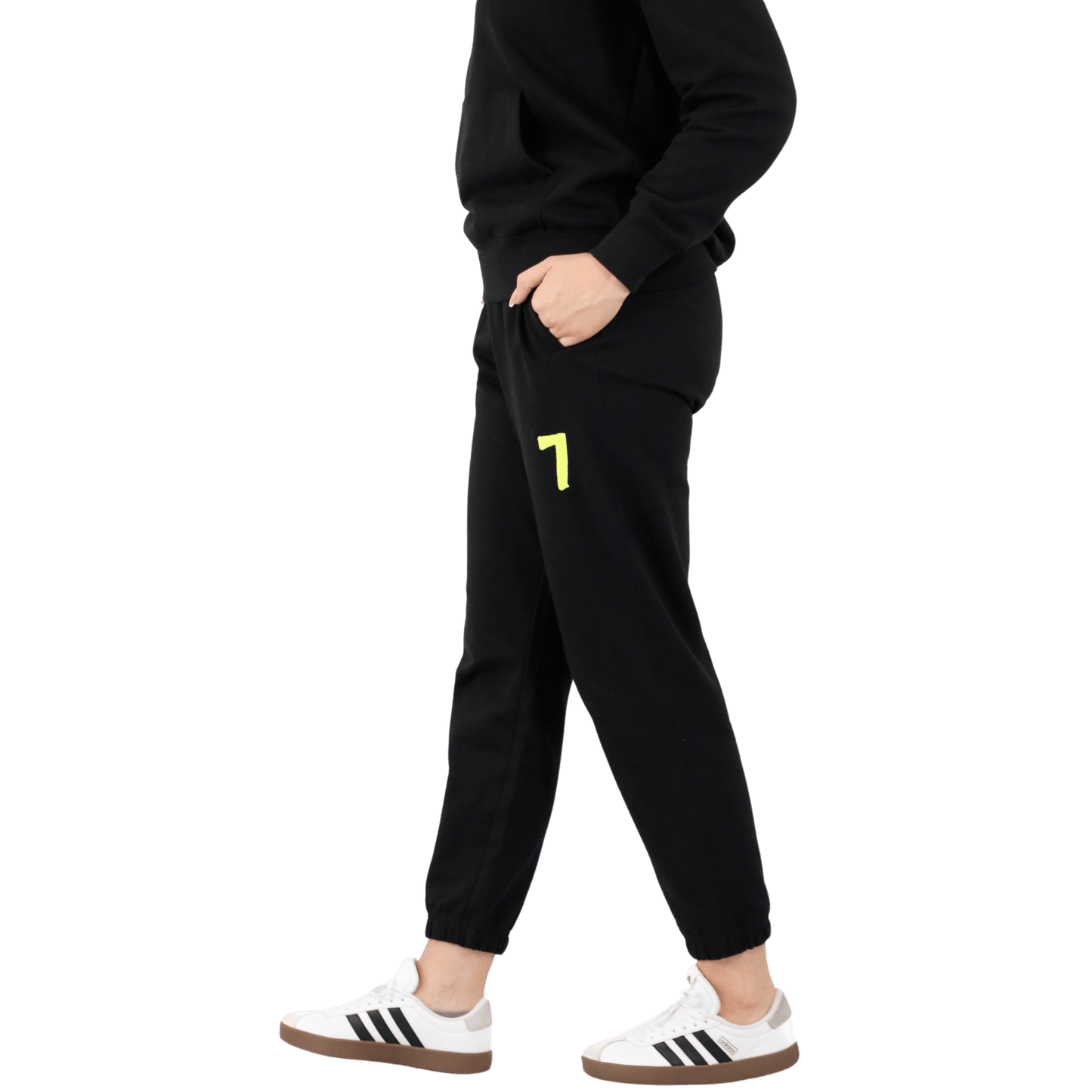 Czarny komplet Dresowy OVERSIZE z haftem Wings x Paprocki & Brzozowski UNISEX WINGS X PAPROCKI BRZOZOWSKI