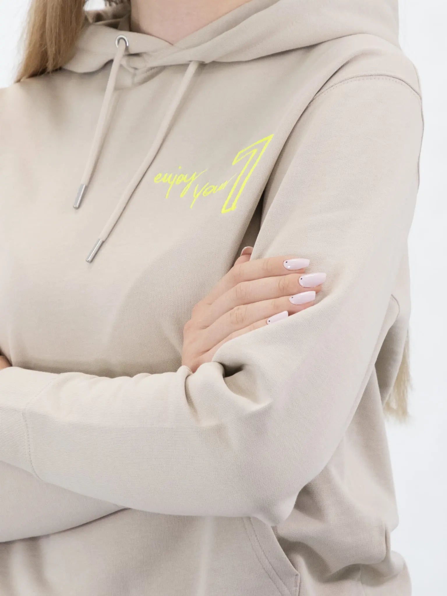 Beżowy komplet Dresowy OVERSIZE z haftem Wings x Paprocki & Brzozowski UNISEX WINGS X PAPROCKI BRZOZOWSKI