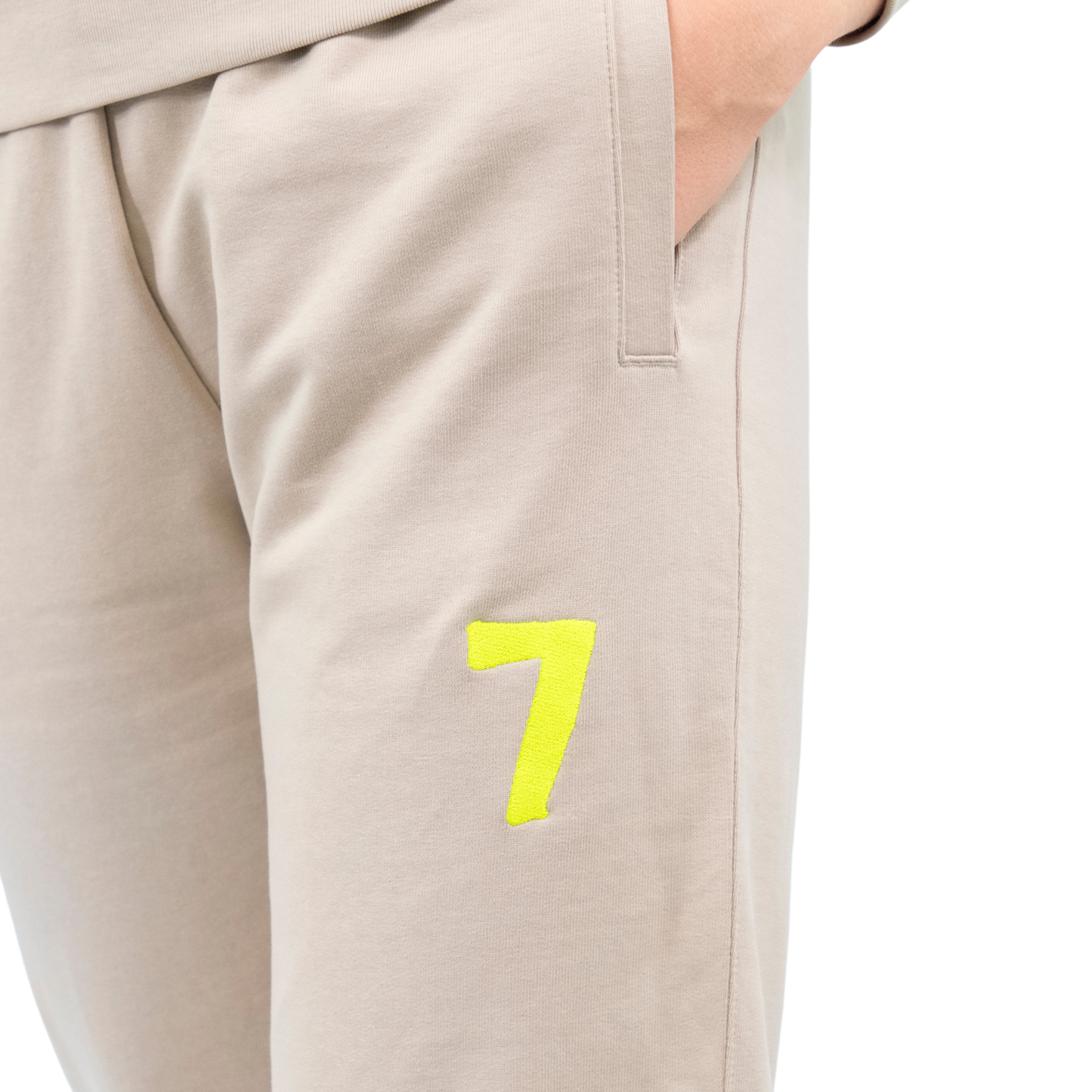 Beżowy komplet Dresowy OVERSIZE z haftem Wings x Paprocki & Brzozowski UNISEX WINGS X PAPROCKI BRZOZOWSKI