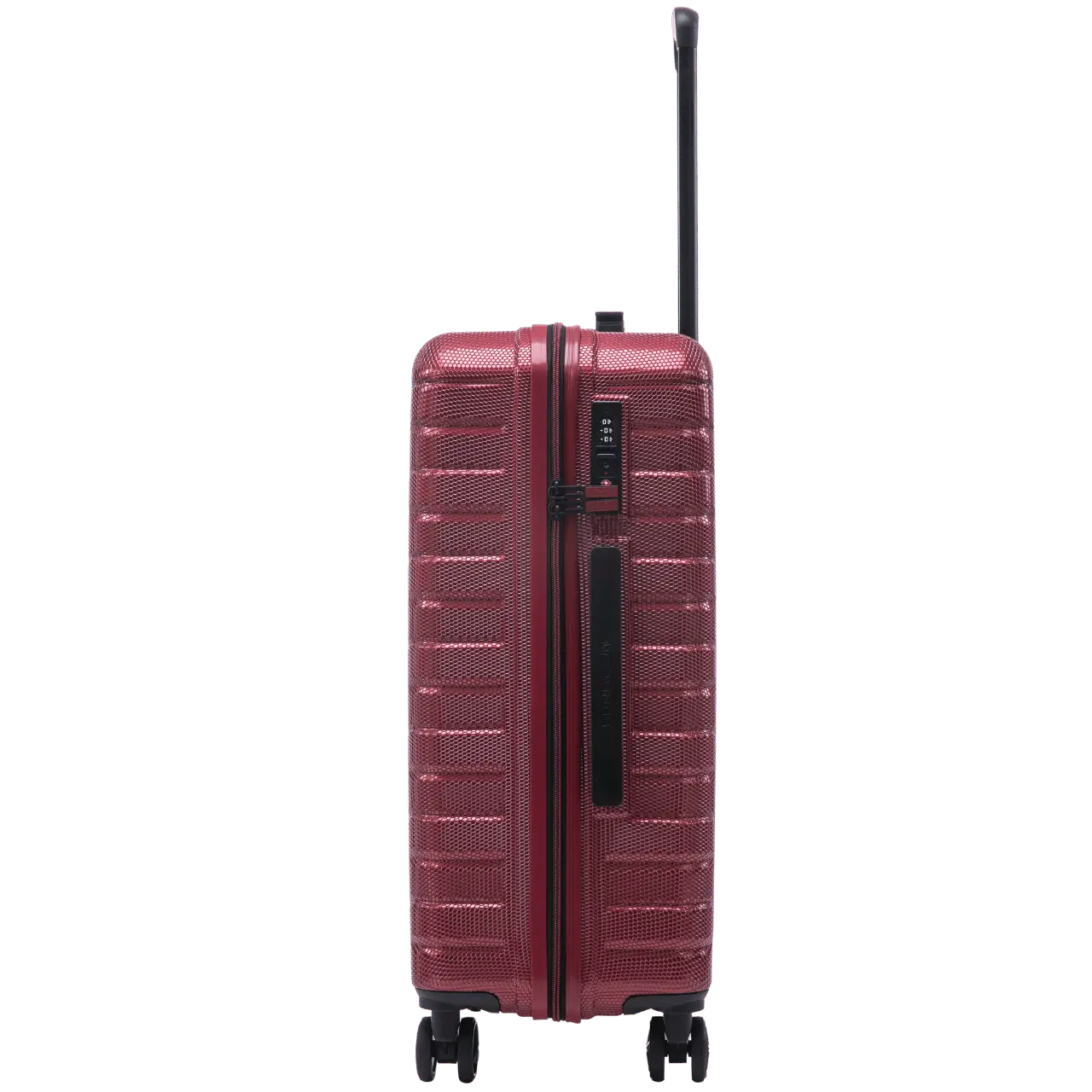 Zestaw 3 walizek Wings CRAKE POLICARBON 100% WINE RED CRAKE COLLECTION