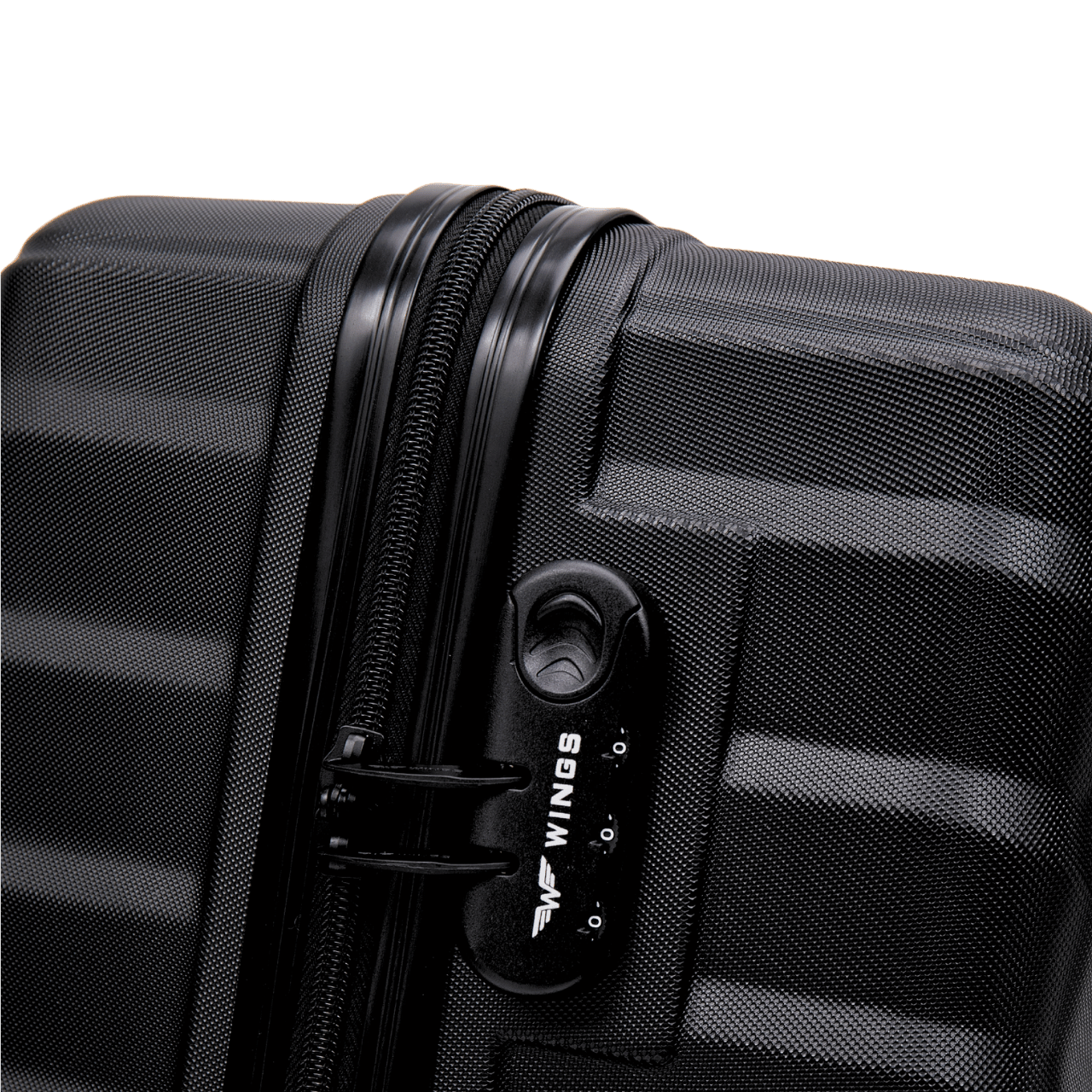 Malý kabínový kufor Wings PEAFOWL 18" čierna