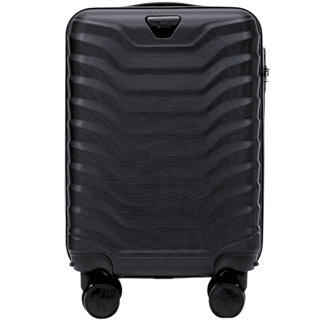 Malý kabínový kufor Wings PEAFOWL 18" čierna