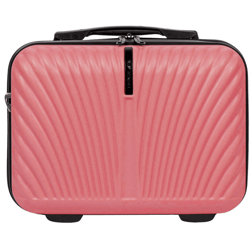 BEAUTY CASE WINGS SWAN 14" DIRTY PINK
