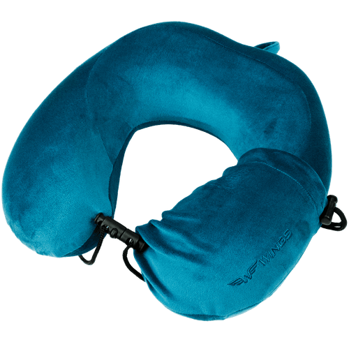 WINGS Пътен възглавничен рог с термопластична пяна СИНЯ