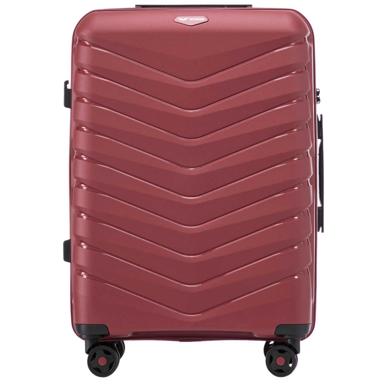 Walizka średnia Wings PHOENIX polipropylen 24" WINE RED PHOENIX COLLECTION