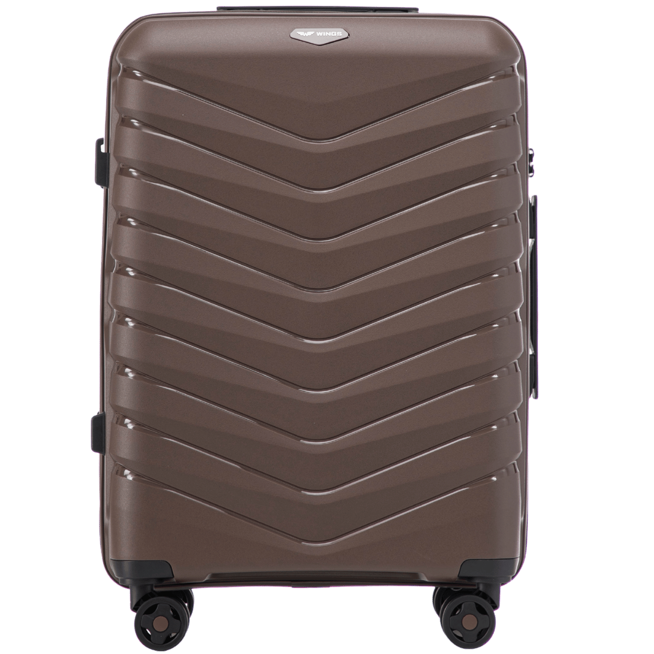 Walizka średnia Wings PHOENIX polipropylen 24" BROWN PHOENIX COLLECTION