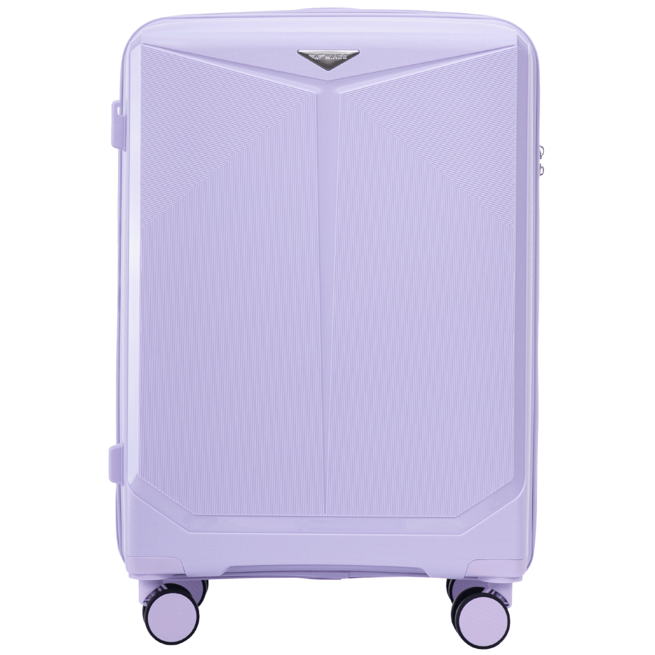 Mellemstor kuffert Wings COCKATIEL polypropylen 24" HVID LILLA