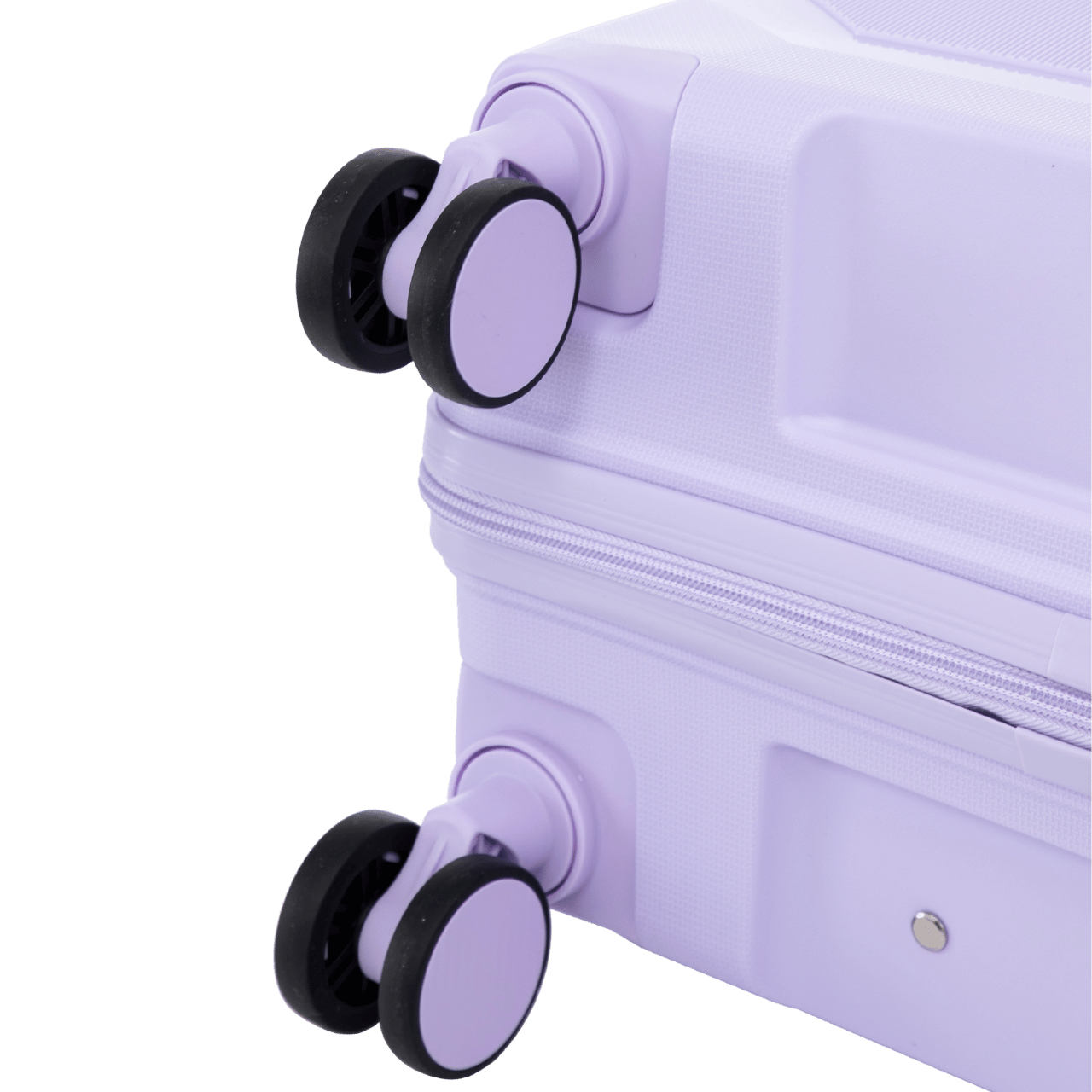 Mellemstor kuffert Wings COCKATIEL polypropylen 24" HVID LILLA