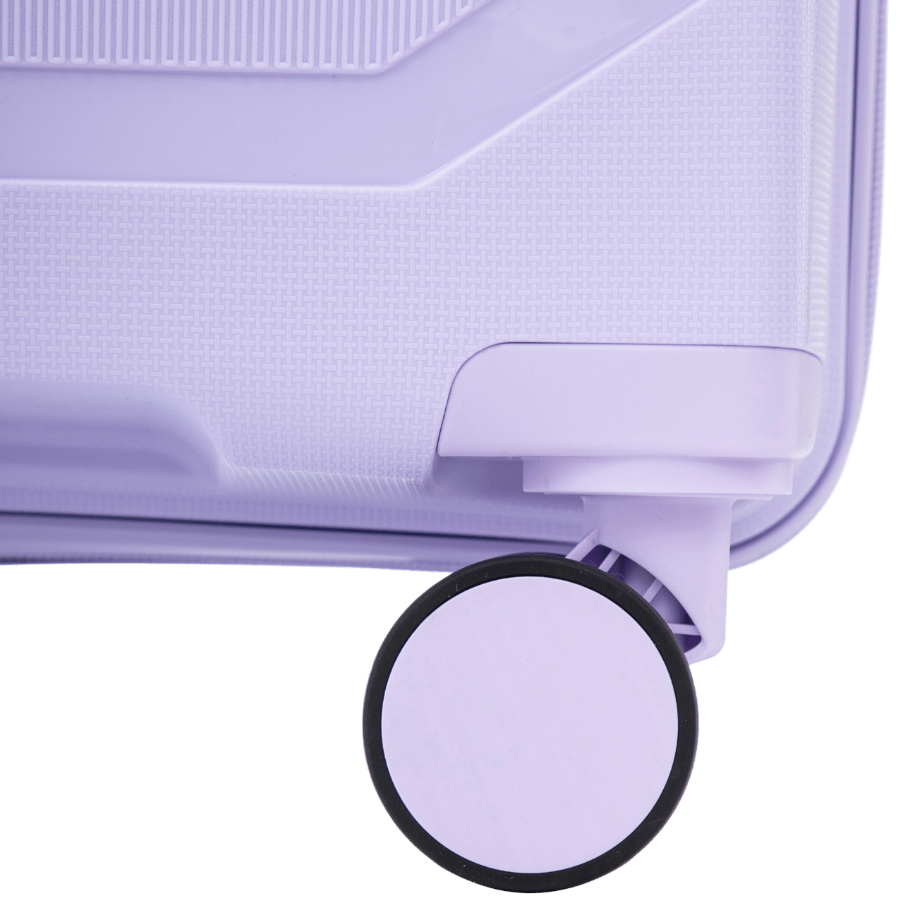 Mellemstor kuffert Wings COCKATIEL polypropylen 24" HVID LILLA