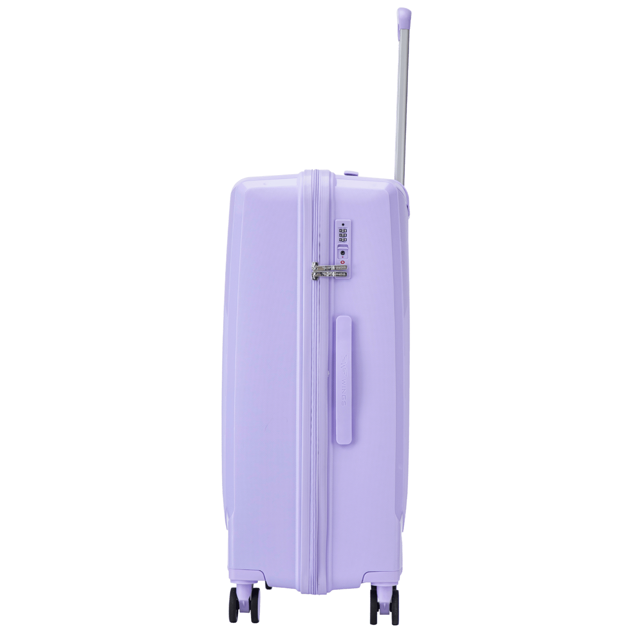 Mellemstor kuffert Wings COCKATIEL polypropylen 24" HVID LILLA