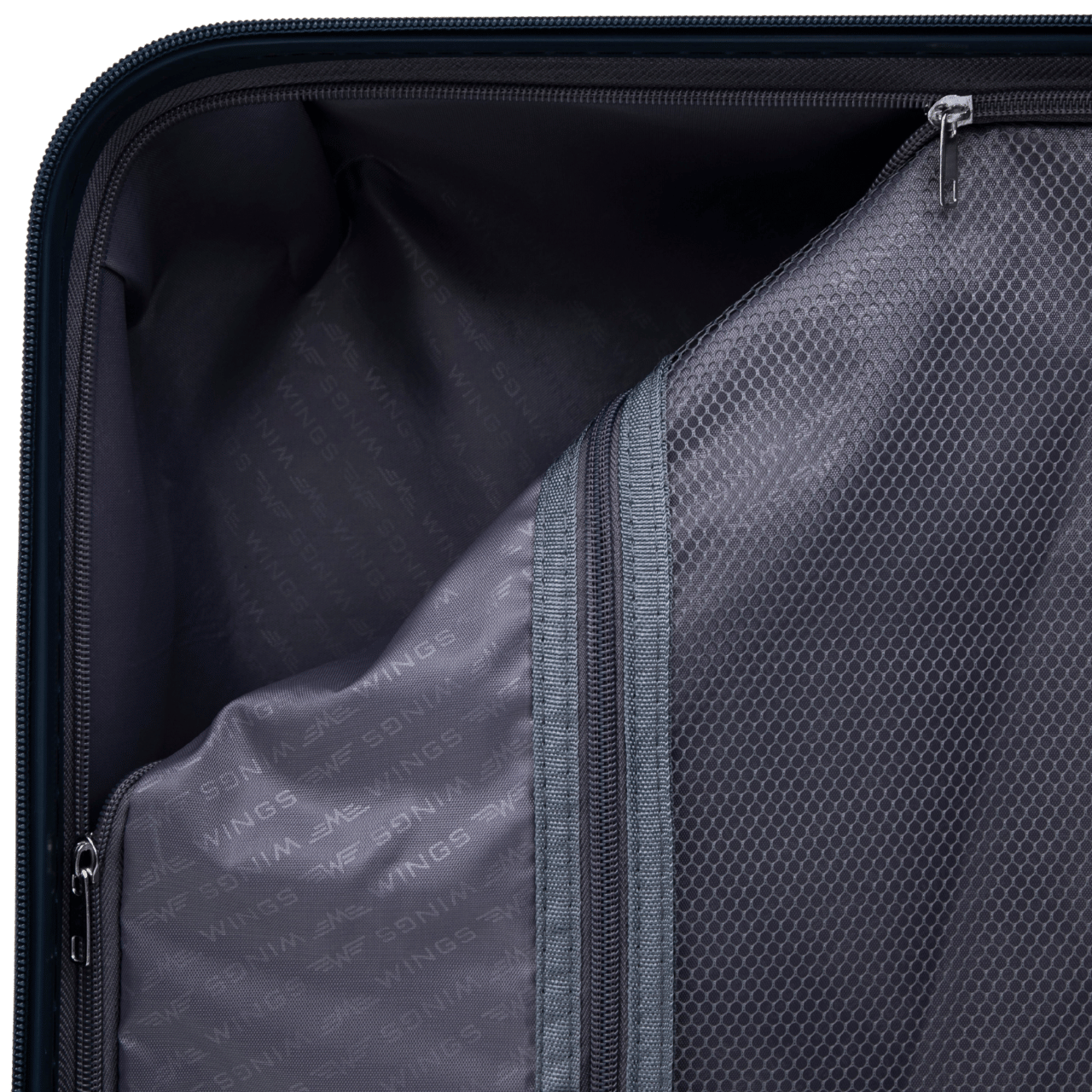 Кабинен куфар Wings COCKATIEL полипропилен 20" СИН