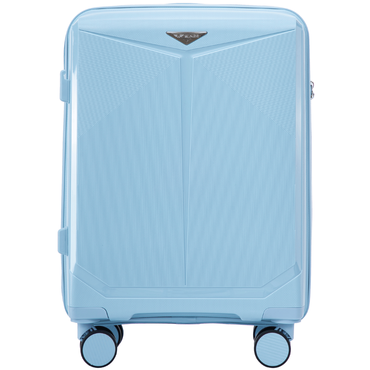 Cabin suitcase Wings COCKATIEL polipropylene 20" LIGHT BLUE
