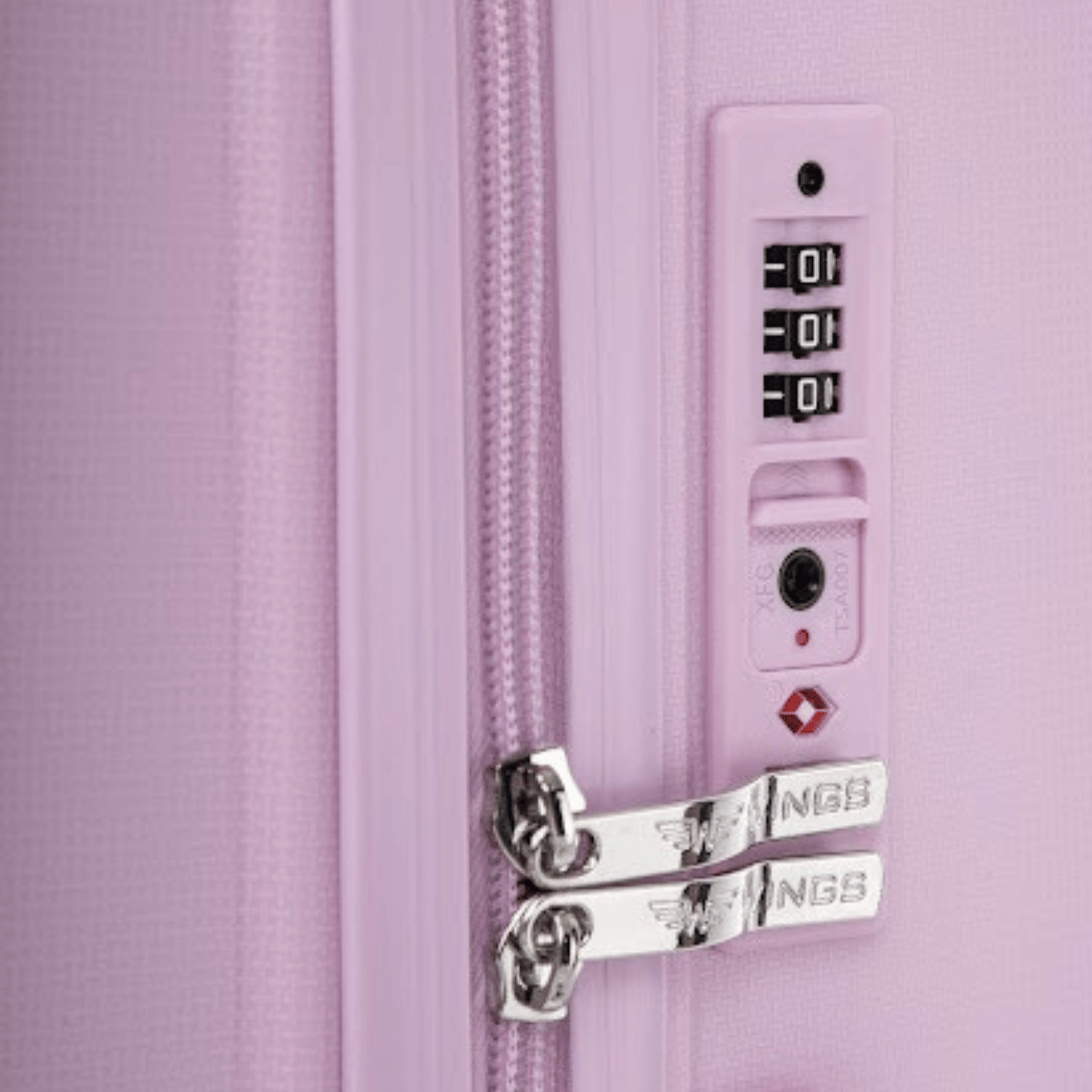 Kabínový kufor Wings COCKATIEL z polypropylénu 20" RUŽOVÝ