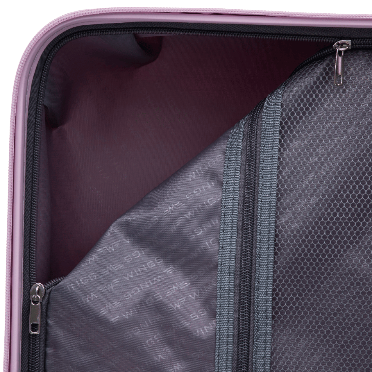 Kabínový kufor Wings COCKATIEL z polypropylénu 20" RUŽOVÝ