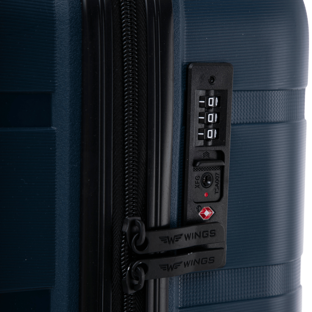 Kabinkový kufr Wings HAWFINCH 2.0 polypropylen 20" MODRÁ