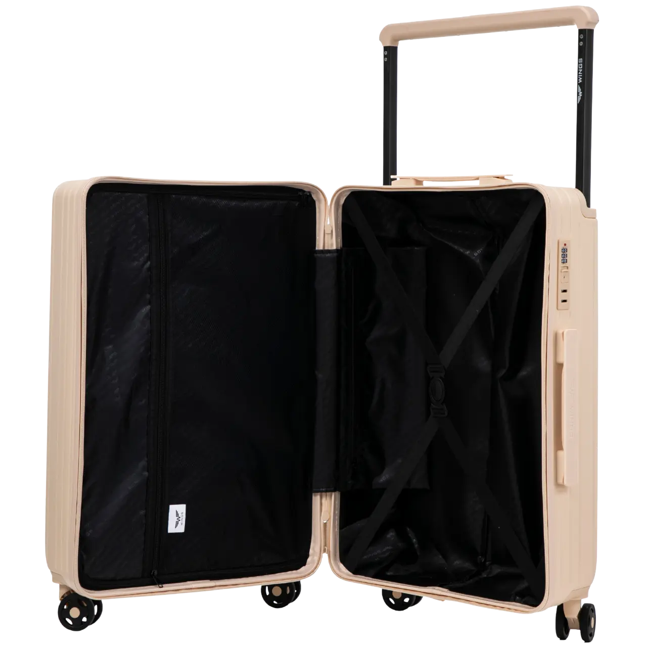 Walizka duża Wings BUNTING ABS+ 28" DIRTY WHITE BUNTING COLLECTION