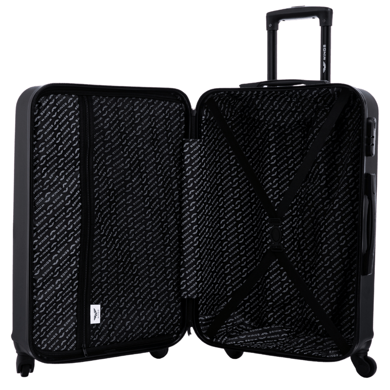 Mittlerer Koffer Wings 24" HARRIER Schwarz