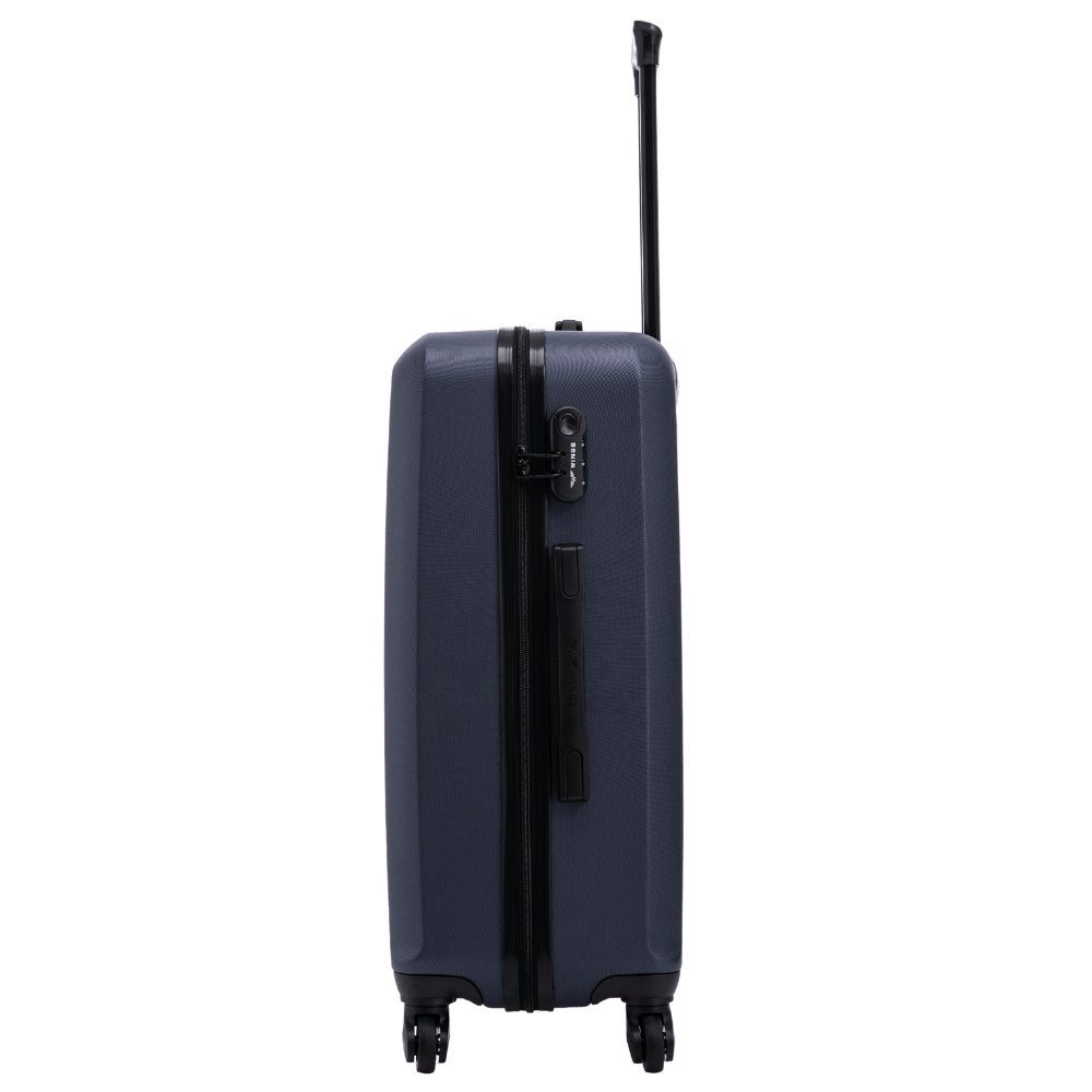 Set di 4 valigie WINGS HARRIER S M L + beauty case BLUE