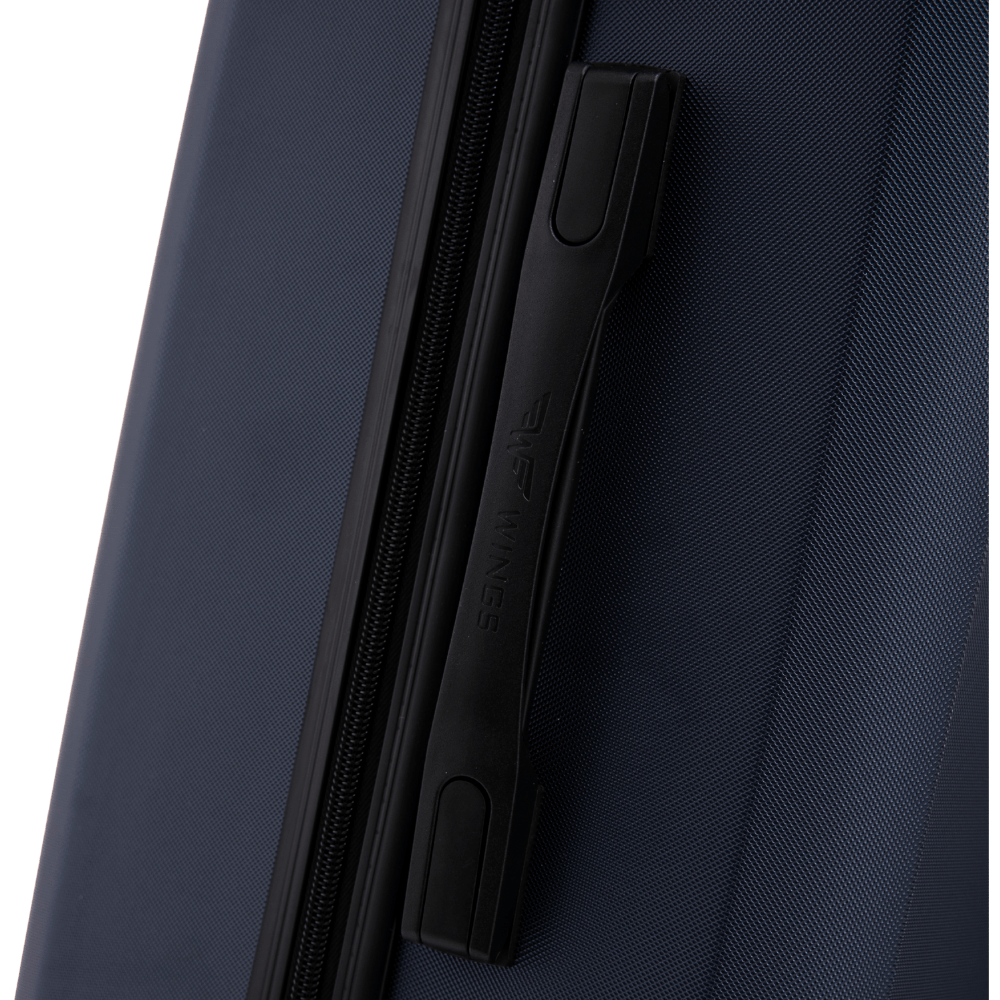 Set di 4 valigie WINGS HARRIER S M L + beauty case BLUE
