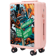 Wings ABS+ Cabin Suitcase 20" Customized Tuse Pih SOFT PINK