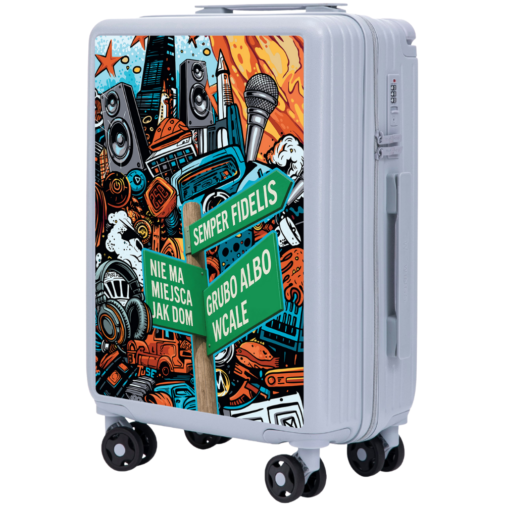 Walizka kabinowa Wings BUNTING ABS+ 20" PASTEL BLUE (1) (1) (1) (1) (1)