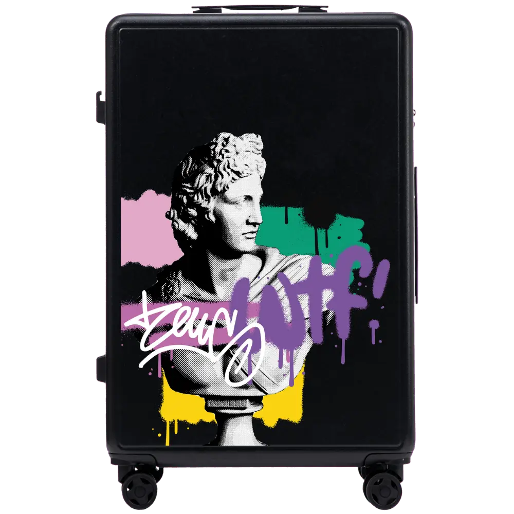 Walizka duża Wings ABS+ 28" Customized BLACK ZEUS customized
