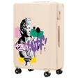 Waliză mare Wings ABS+ 28" Personalizată DIRTY WHITE ZEUS