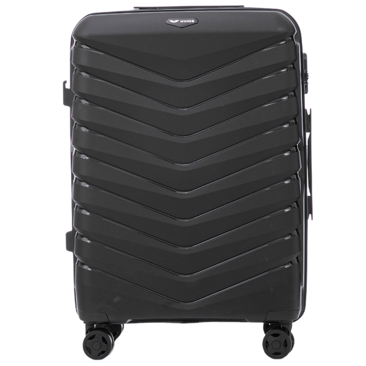 Walizka średnia Wings PHOENIX 2.0 polipropylen 24" BLACK PHOENIX COLLECTION