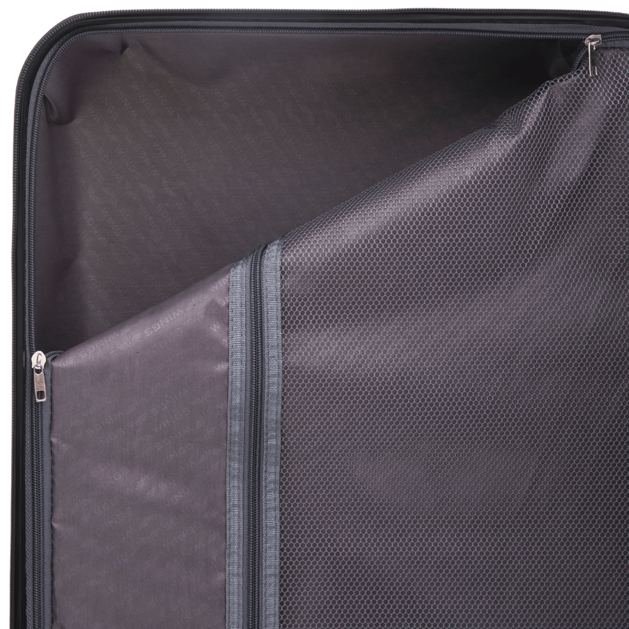 Walizka duża Wings PHOENIX 2.0 polipropylen 28" BLACK PHOENIX COLLECTION