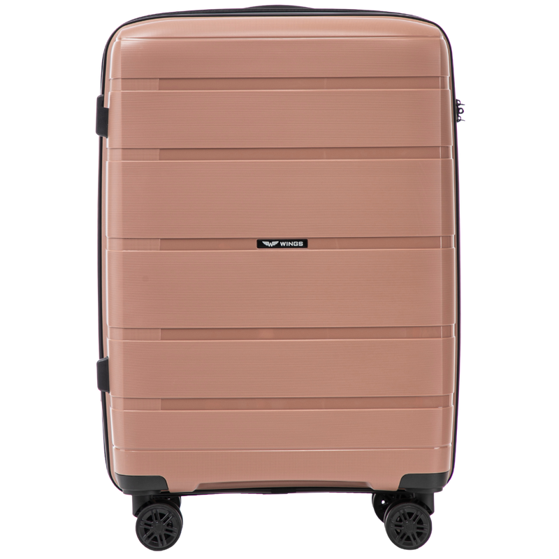 Medium Wings HAWFINCH 3.0 polypropylene suitcase 24" R. GOLD