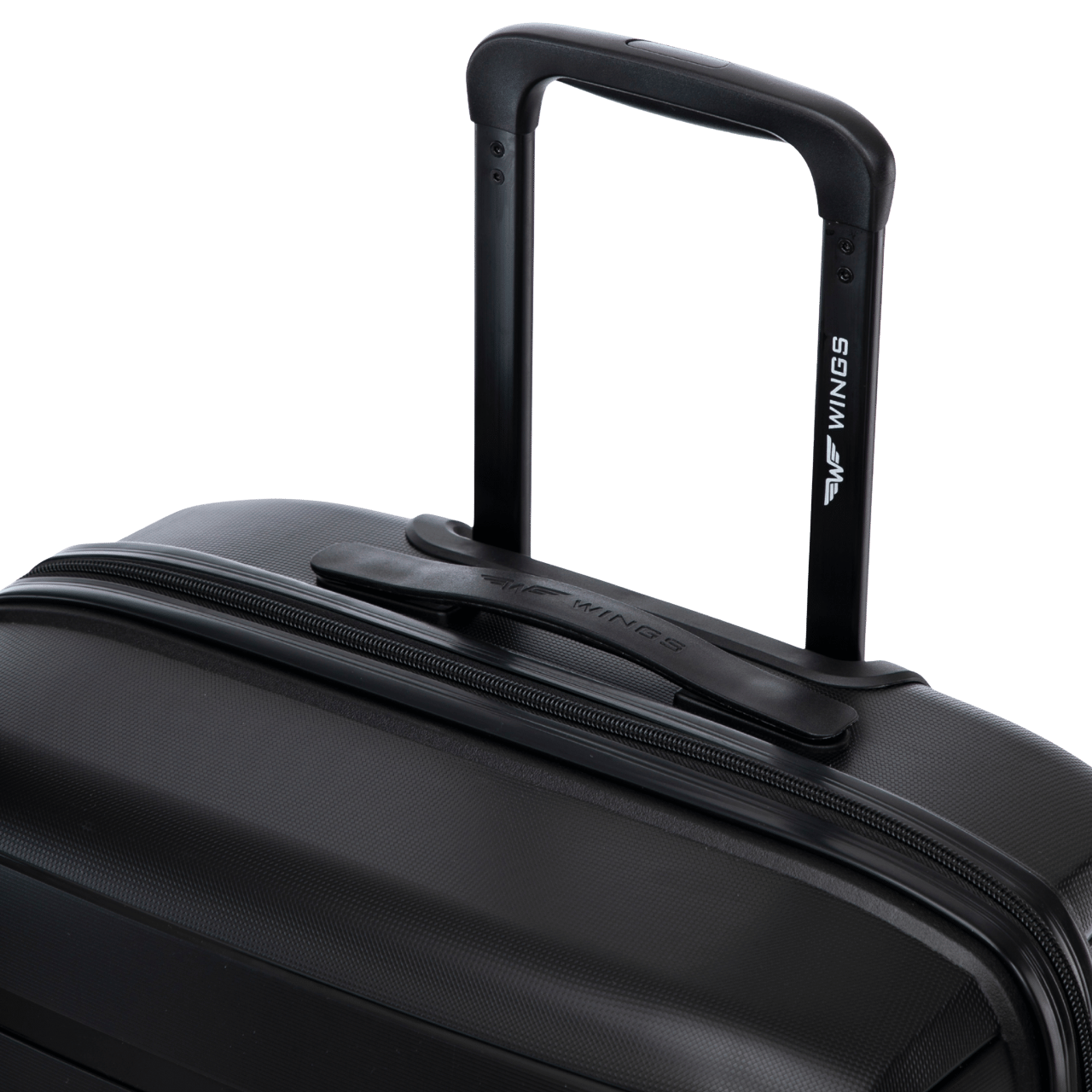Stredný kufor Wings HAWFINCH polypropylén 24" ČIERNA