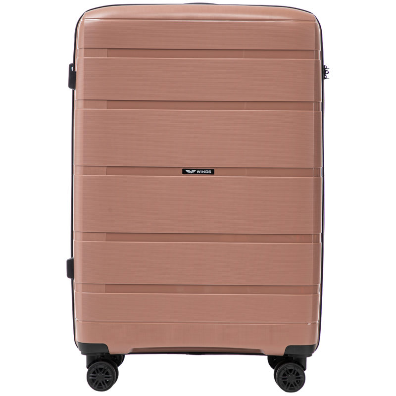 Large Wings HAWFINCH 3.0 polypropylene suitcase 28" R. GOLD