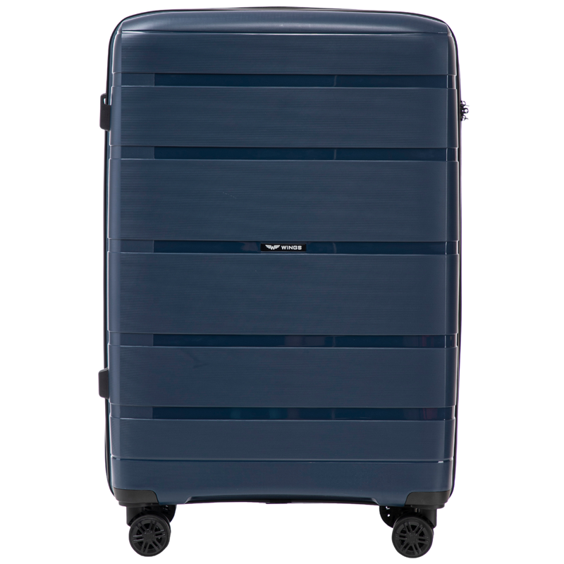Large Wings HAWFINCH 3.0 polypropylene suitcase 28" BLUE