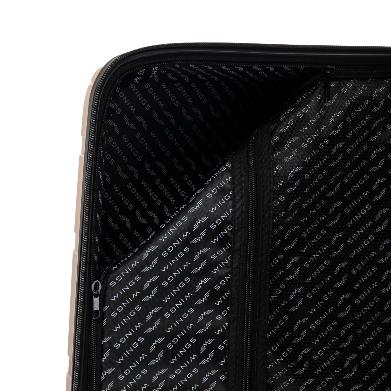 Súprava 3 kufrov Wings HAWFINCH 3.0 ŠAMPANSKÉ