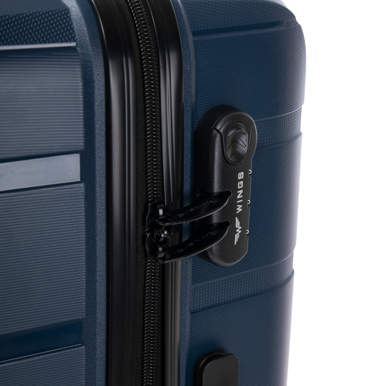 Komplet 3 walizek Wings HAWFINCH 3.0 polipropylen BLUE HAWFINCH COLLECTION